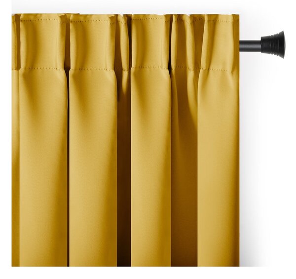 Žltý dimout záves 140x270 cm Kierra – Restilo