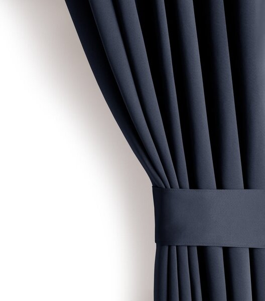 Tmavomodrý dimout záves 140x245 cm Kierra – Restilo