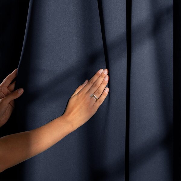 Tmavomodrý dimout záves 140x245 cm Kierra – Restilo