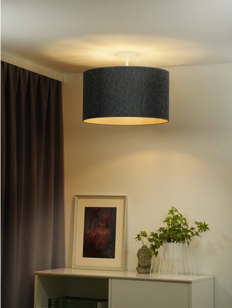 Duolla - Prisadený luster ROLLER ECO RECYCLING 1xE27/15W/230V pr. 45 cm zelená