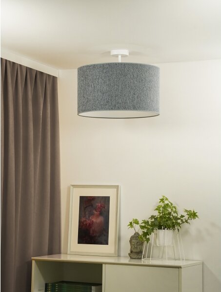 Duolla - Prisadený luster ROLLER ECO RECYCLING 1xE27/15W/230V pr. 45 cm zelená
