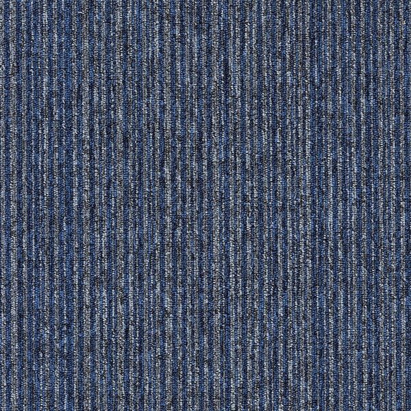 Tapibel , Kobercový štvorec Coral Lines 60360-50 modro-šedý 50 x 50 cm, chodba / predsieň