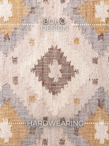 ELLE Decoration, Kusový koberec Imani 106261 Cream/Multi z kolekcie Elle, 80x150, viacfarebná, kuchyňa