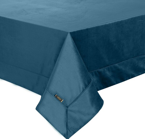OBRUS VELVET 145X260 CM TMAVOMODRÝ