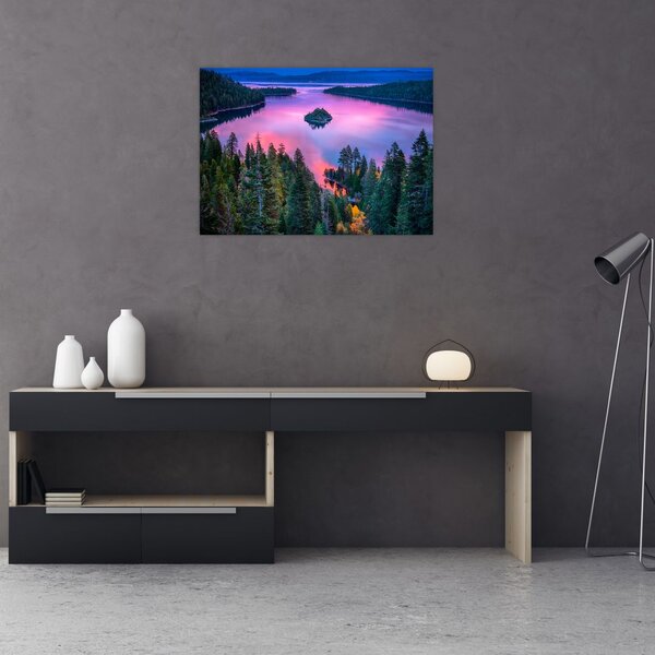 Obraz - Jazero Tahoe, Sierra Nevada, Kalifornia, USA (70x50 cm)