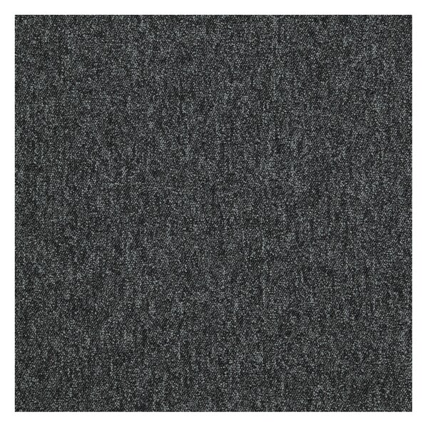 Balta , Kobercový štvorec Sonar 4478 čierny 50 x 50 cm, chodba / predsieň