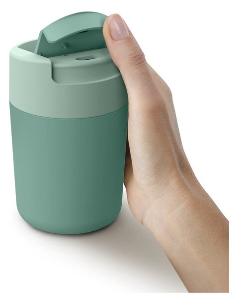 Cestovný hrnček v mentolovej farbe 340 ml Sipp – Joseph Joseph
