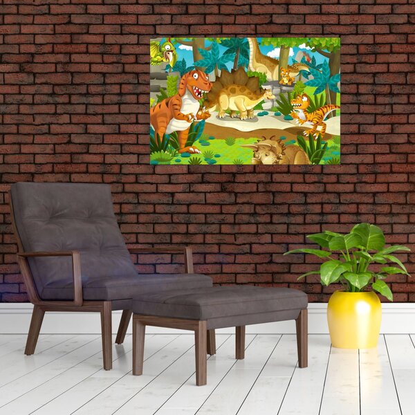 Obraz - Dinosauria (90x60 cm)