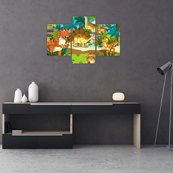 Obraz - Dinosauria (90x60 cm)