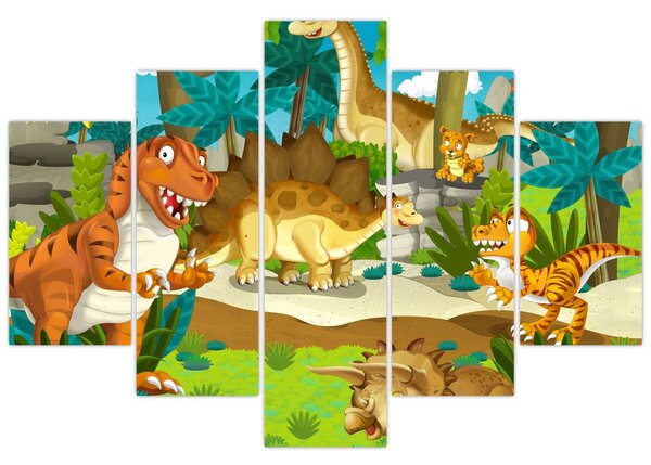 Obraz - Dinosauria (150x105 cm)