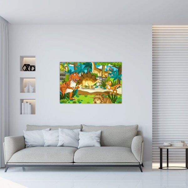 Obraz - Dinosauria (90x60 cm)