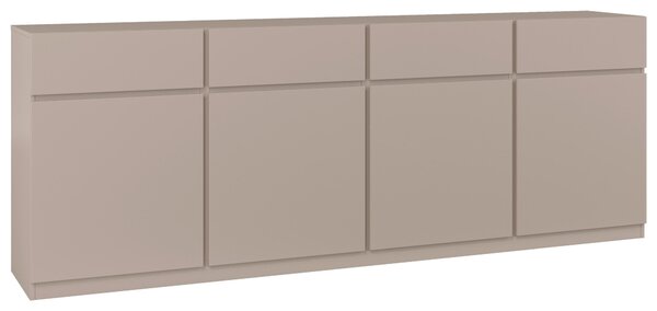ŠIROKÁ KOMODA, béžová, 224,8/82,4/40 cm MID.YOU - Online Only drobný nábytok, Online Only