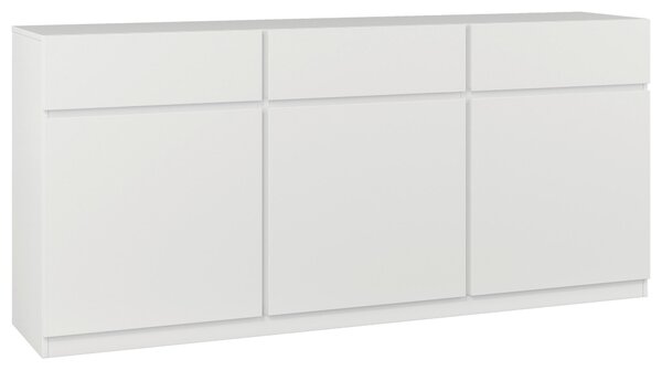 ŠIROKÁ KOMODA, biela, 180/82,5/40 cm MID.YOU - Online Only drobný nábytok, Online Only