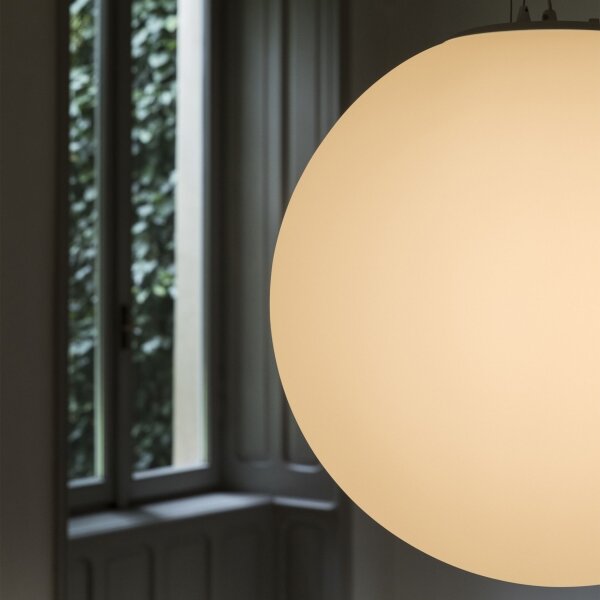 Ideal Lux - Závesný luster na lankách MAPA 1xE27/42W/230V pr. 50 cm biela