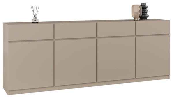 ŠIROKÁ KOMODA, béžová, 224,8/82,4/40 cm MID.YOU - Online Only drobný nábytok, Online Only