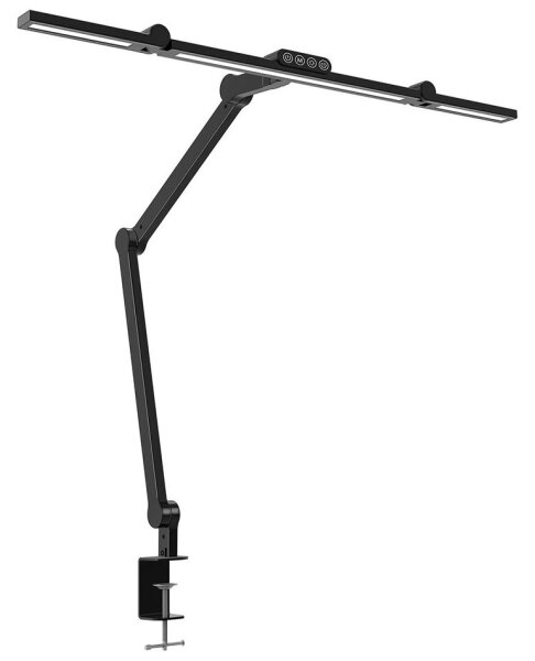 LED Stmievateľná dotyková stolná lampa LED/24W/230V 3000-6500K CRI 92 čierna