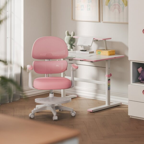 Detská otočná stolička Mark Adler Junior 4.4 Pink