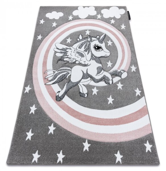 Dywany Łuszczów, Detský kusový koberec Petit Pony grey, 160x220, šedá, detská izba