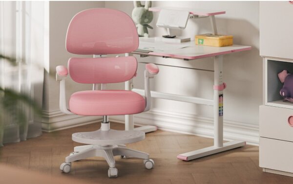 Detská otočná stolička Mark Adler Junior 4.4 Pink