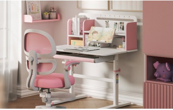 Detský rastúci písací stôl Mark Adler Study 5.0 Pink