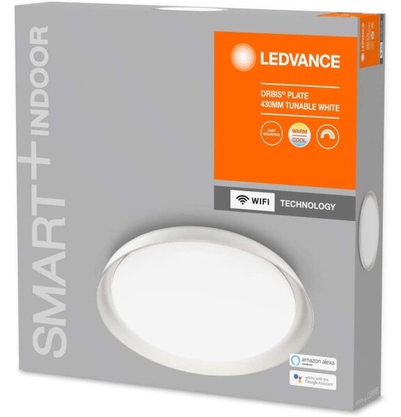 Ledvance - LED Stmievateľné stropné svietidlo SMART+ PLATE LED/24W/230V Wi-Fi