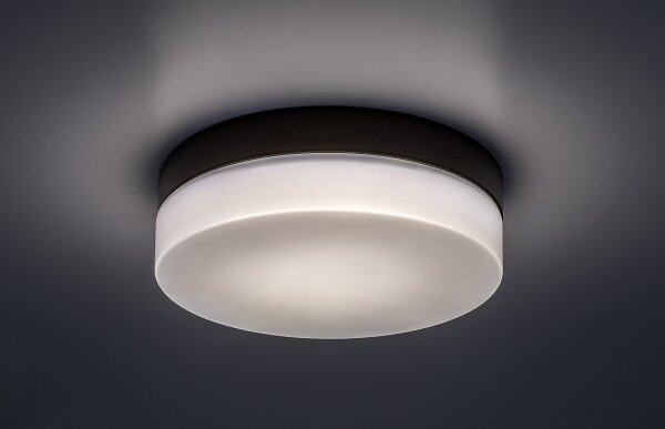 Rabalux 75025-LED Kúpeľňové stropné svietidlo GAELO LED/15W/230V pr. 23 cm čierna