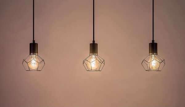 Rabalux 72242 - Luster na lanku FRAN 3xE27/40W/230V