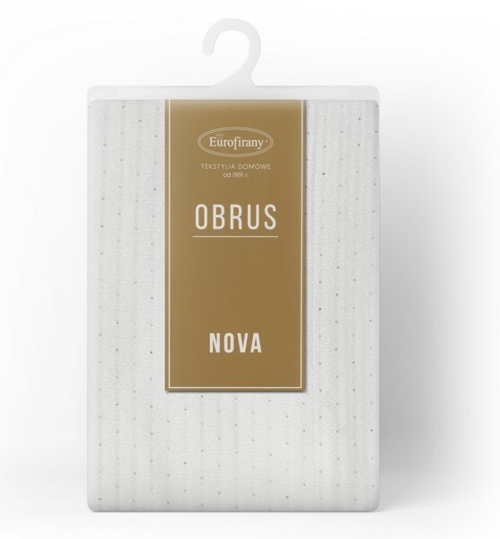 OBRUS ELLEN 140X220 CM BIELY