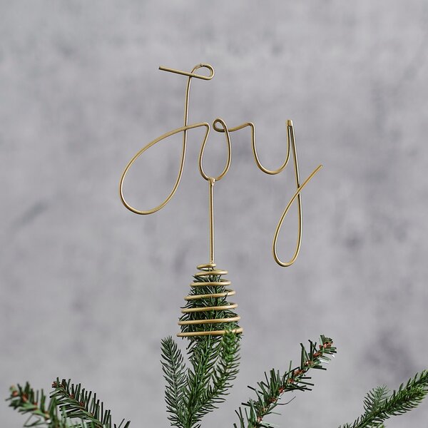 Vianočná ozdoba GOLD JOY 21 cm, zlatá