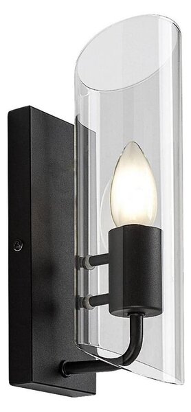 Rabalux 75027 - Kúpeľňové nástenné svietidlo TEODORO 1xE14/12W/230V IP44 čierna