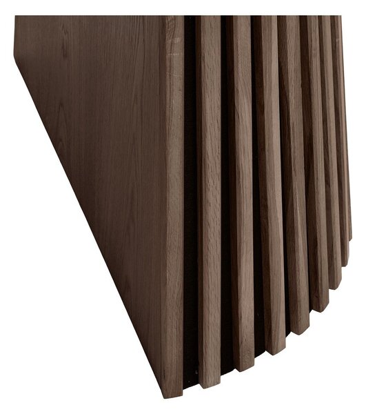 Okrúhly rozkladací jedálenský stôl s doskou v dubovom dekore ø 120 cm Osaka – House Nordic