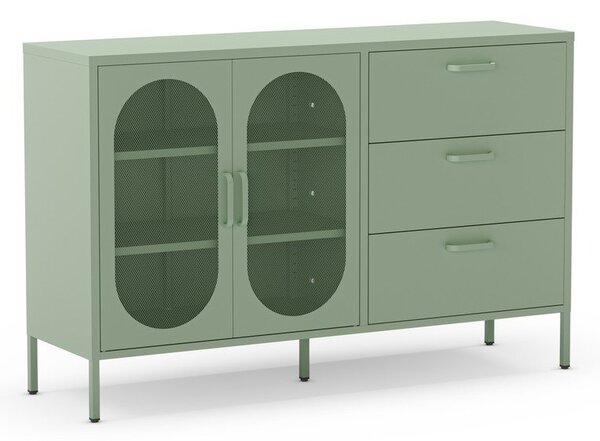 Komoda v mentolovej farbe 140x90 cm Diora – Marckeric