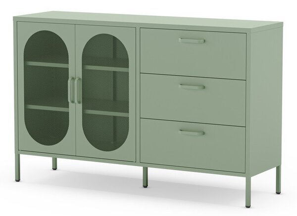Komoda v mentolovej farbe 140x90 cm Diora – Marckeric
