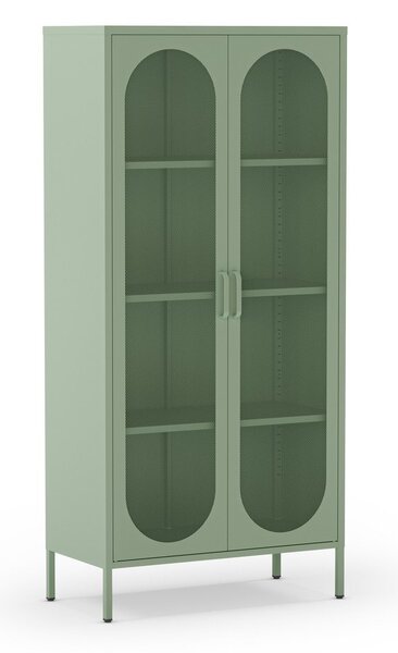 Skrinka v mentolovej farbe 80x170 cm Diora – Marckeric