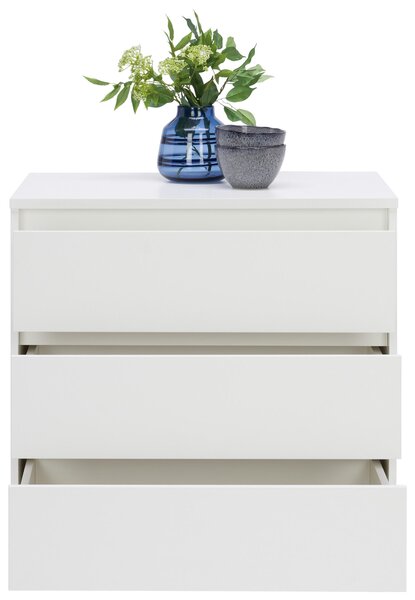 KOMODA, biela, 80/79/48 cm Carryhome - Komody