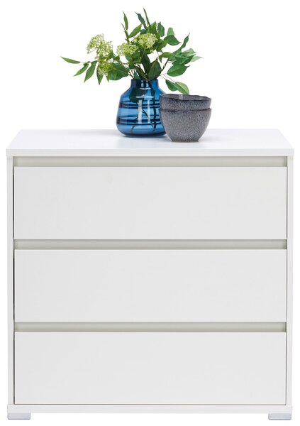 KOMODA, biela, 80/79/48 cm Carryhome - Komody