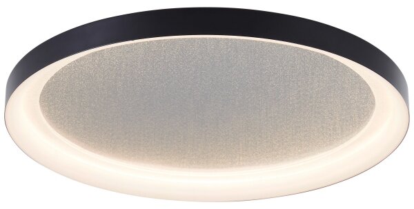 Brilliant - LED Stm. stropné svietidlo QUITO LED/30W/230V 3000K pr. 42 cm čierna