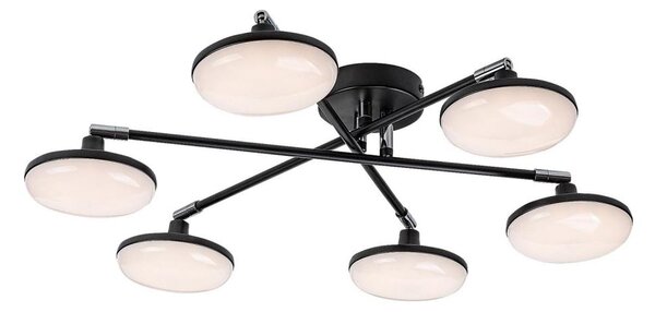 Rabalux 71063 - LED Prisadený luster MADI LED/24W/230V 3000K čierna