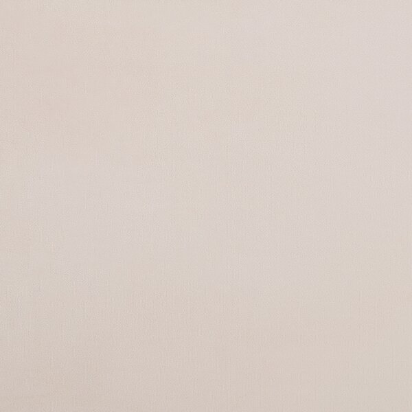 Posteľ béžová čalúnená zamatová 140 x 200 cm čalúnené čelo zlaté nohy lamelový rošt minimalistický dizajn