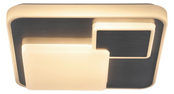 STROPNÉ LED SVIETIDLO, 38,5/38,5/8 cm Xora - Interiérové svietidlá