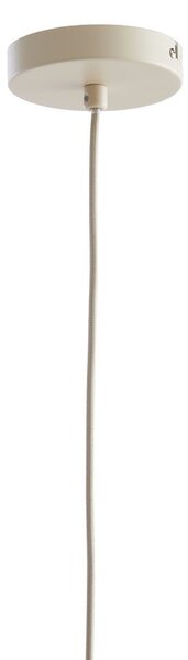 Béžové závesné svietidlo s textilným tienidlom ø 28 cm Itela – Light & Living