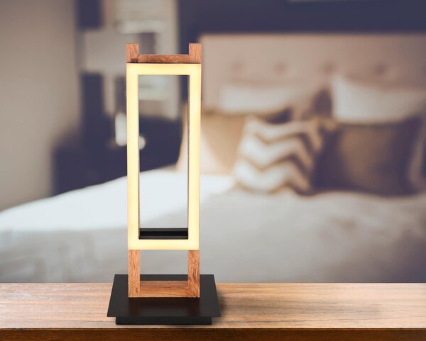 STOLNÁ LED LAMPA, 20/15/50 cm Globo - Online Only bytové doplnky, Online Only