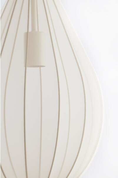 Béžové závesné svietidlo s textilným tienidlom ø 28 cm Itela – Light & Living