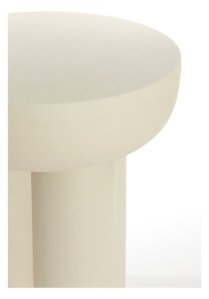 Kovový okrúhly odkladací stolík ø 46 cm Mikola – Light & Living