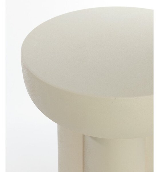 Kovový okrúhly odkladací stolík ø 46 cm Mikola – Light & Living