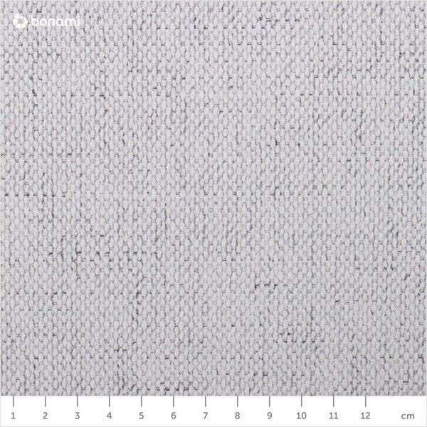 Svetlosivá čalúnená dvojlôžková posteľ s úložným priestorom s roštom 180x200 cm Lupine – Micadoni
