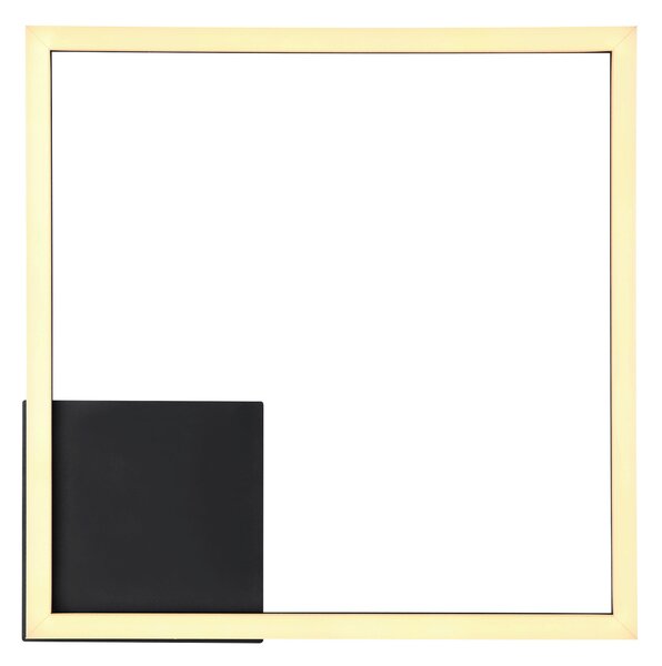STROPNÉ LED SVIETIDLO, 40/40/5,5 cm Globo - Online Only bytové doplnky, Online Only