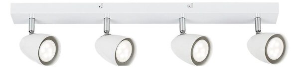 Rabalux 73022 - Bodové svietidlo PERICO 4xGU10/5W/230V biela