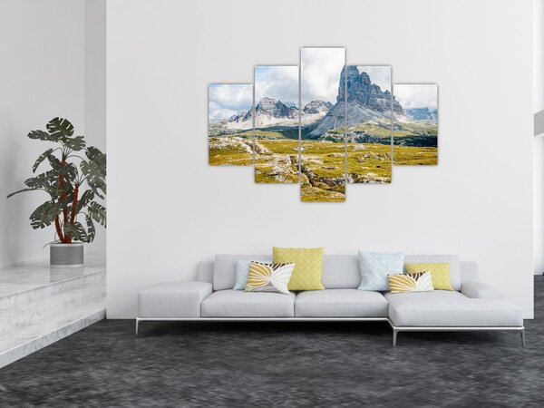Obraz - Talianske Dolomity (150x105 cm)