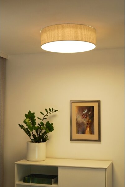 Duolla - LED Stropné svietidlo CORTINA LED/26W/230V pr. 30 cm 4000K krémová